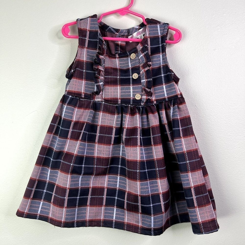 Nannette Kids plaid holiday‎ dress size 4T